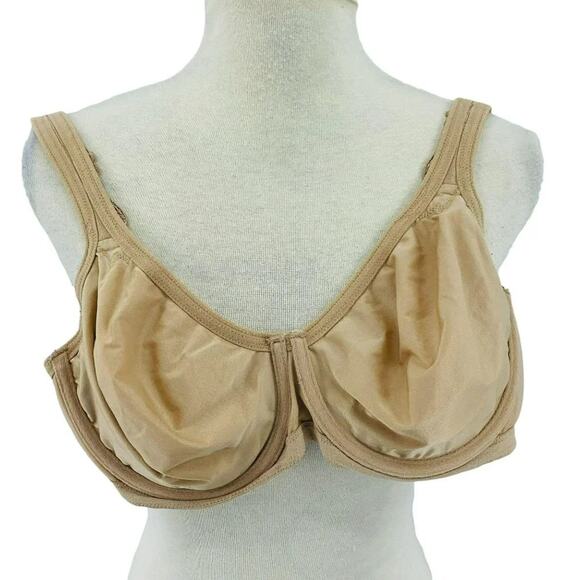 Soma Unlined Lace Trim Underwire Full Coverage Bra 36DD - Picture 7 of 10